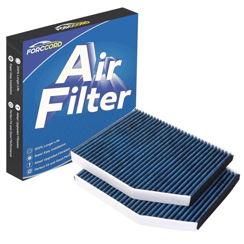 Image of 2-Pack Cabin Air Filters for Audi Q5 /A4 Quattro 2009-17, A5 Quattro 2008-17