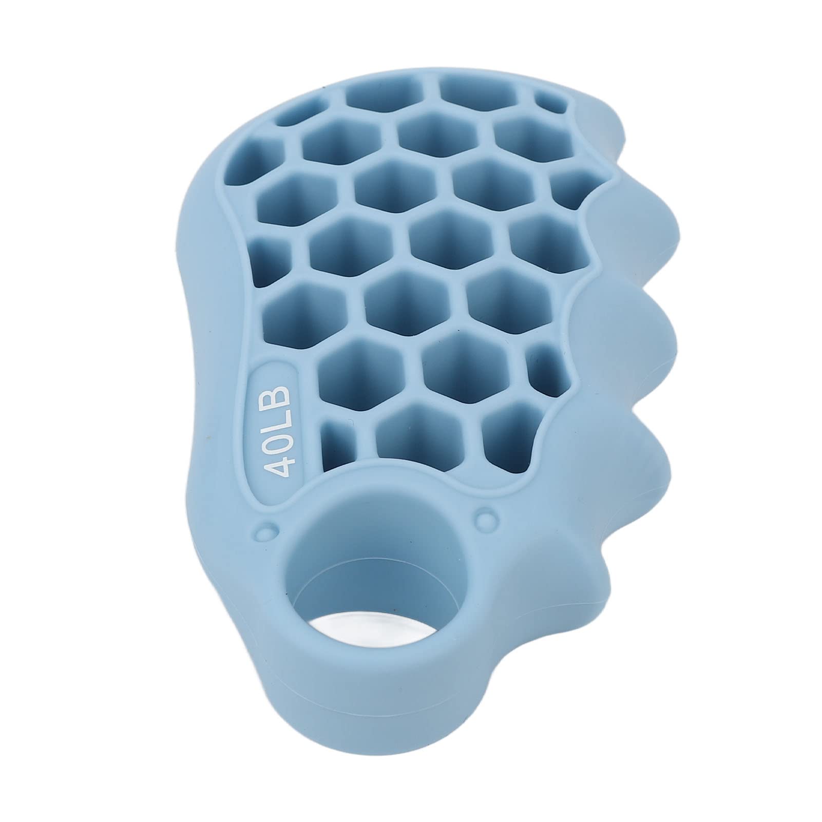 Finger Exerciser, Silicone Grip Strengthener Elastic Portable for Student for Home Travel (Blue)-image-48