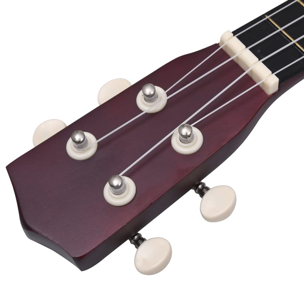 Sopran-Ukulelen-Set mit Tasche für Kinder, helles Holz, 53,3 cm, Artikelfarbe: helles Holz