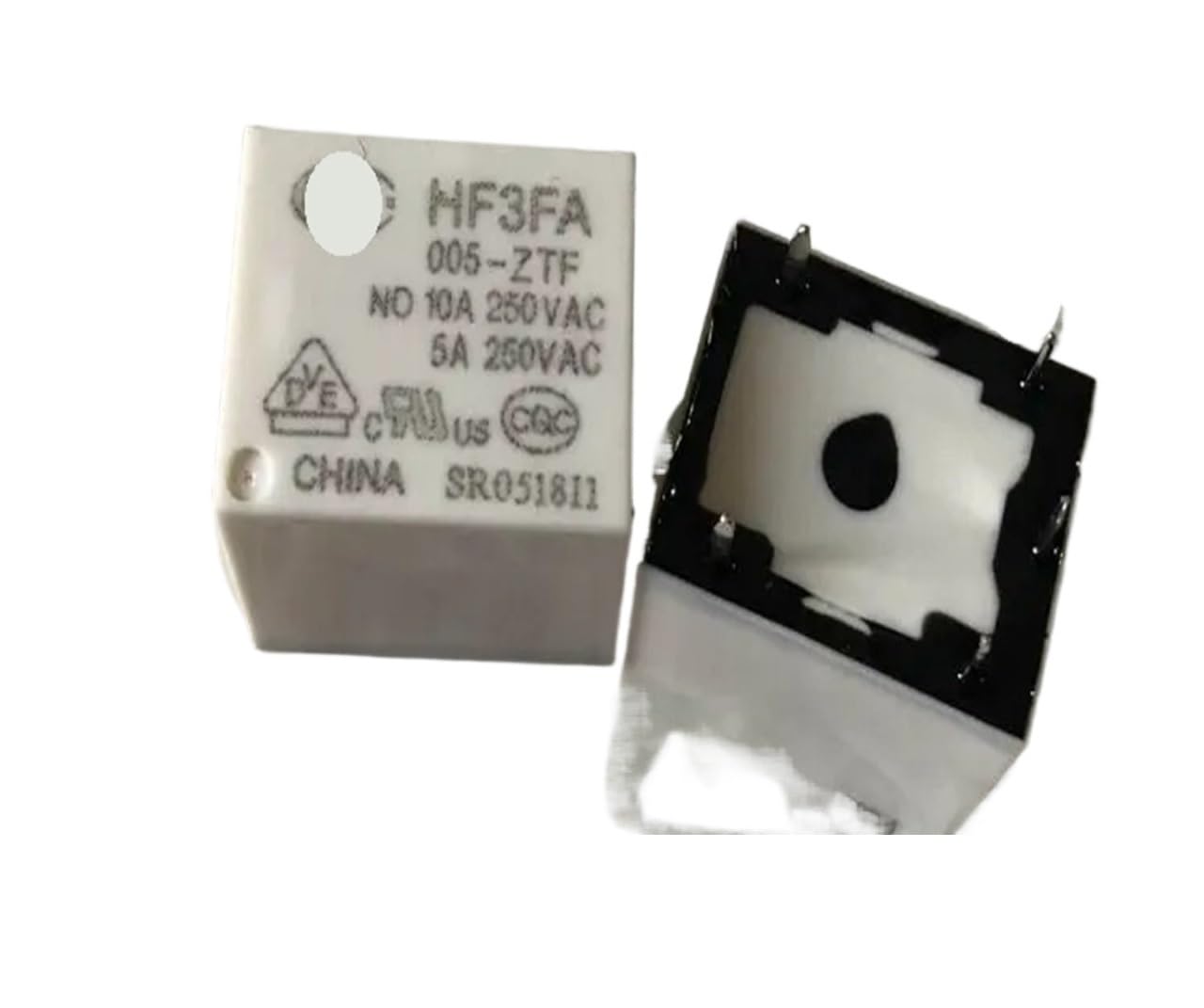 PKNVKZIDK 1pc HF3FA 005-ZTF (T73C-10A) Relay 5pins