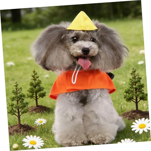Disfraz para perro talla XL color naranja miniatura 6