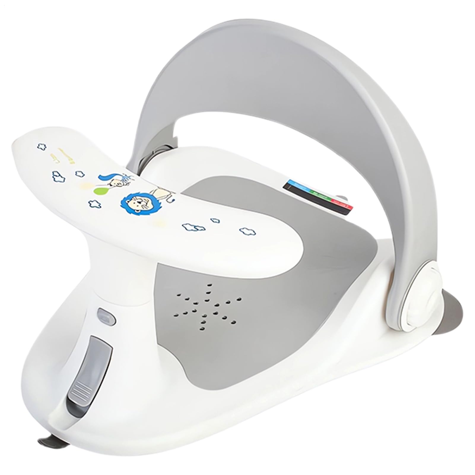 Siège de bain bébé antidérapant et réglable pour douche et voyage - 8