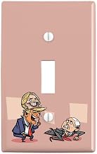 GRAPHICS & MORE Donald Trump Hillary Clinton Mask Scaring Mike Pence Plastic Wall Decor Toggle Light Switch Plate Cover