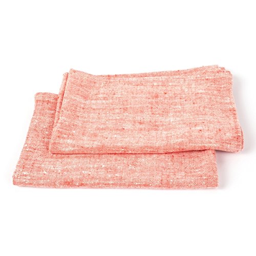 Linenme 0209301 Hand And Guest Towels, 18" X 28", Red #TOP10