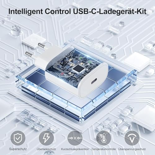 Cargador rápido para iPhone con cables largos de 3 metros para solucionar enchufes lejanos 3