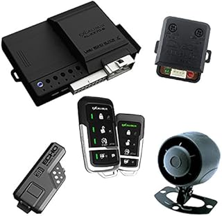 Excalibur AL17753DB 2-Way Paging Remote Start/Keyless Entry/Vehicle Security System (with 2 Button LED Remote and Sidekick Remote), 1 Pack