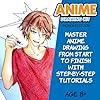Faber-Castell Anime Drawing Kit: Shonen Edition | Step-by-Step Instruction Book with 20 Practice Pages, Color Pencil Set & Drawing Supplies for Kids, Summer Craft Supplies (1 Book) #1