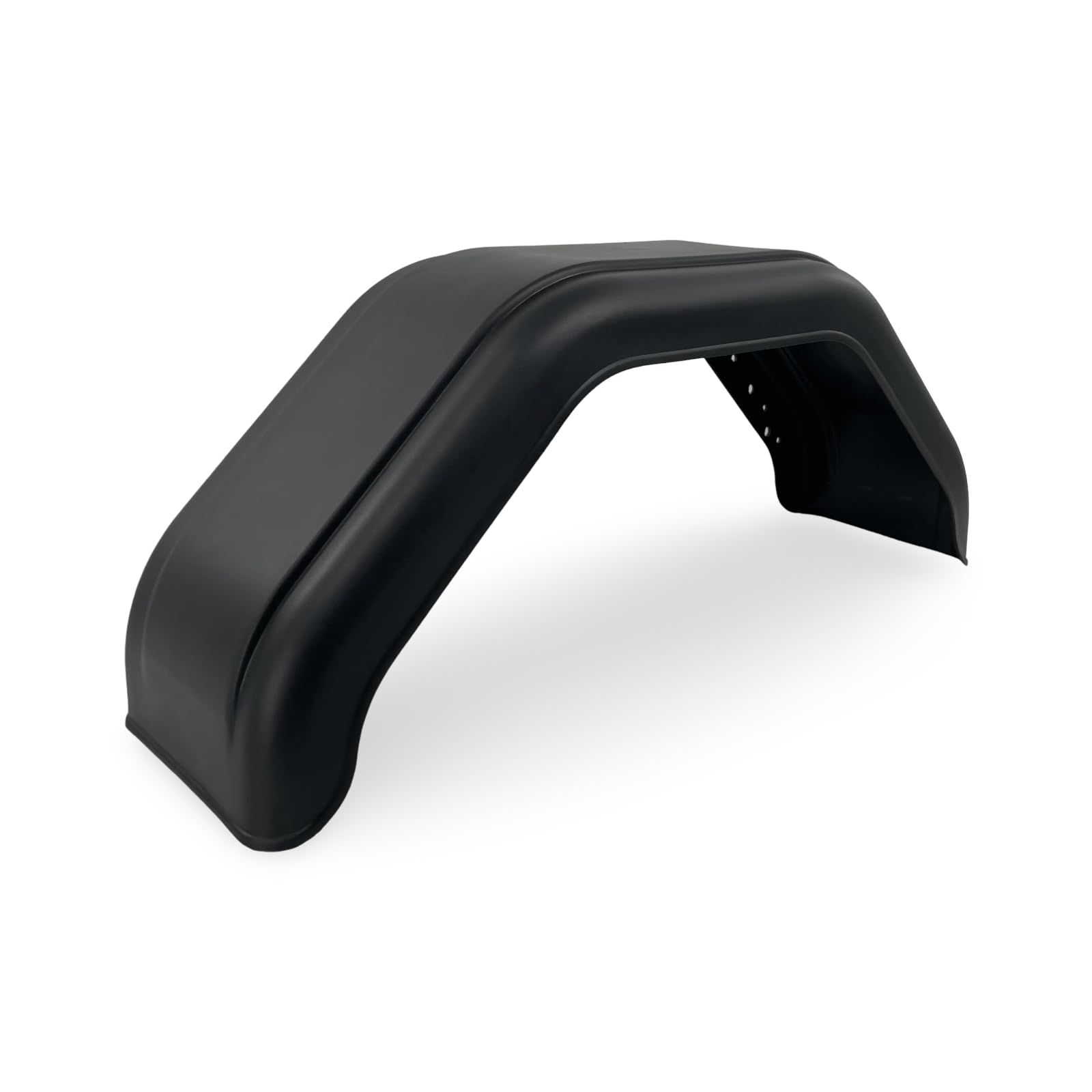 Sturdy Built Black Plastic Single Axle Boat Trailer Fender 8 1/2 in x 30 in x 13 in, 26970