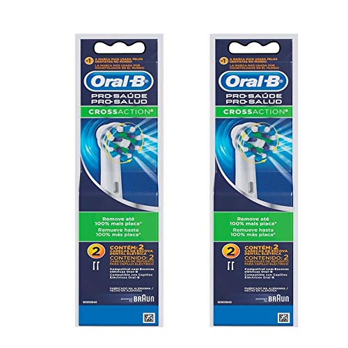 Kit Refil Escova Elétrica Oral-b Cross Action Leve 4 Pague 2