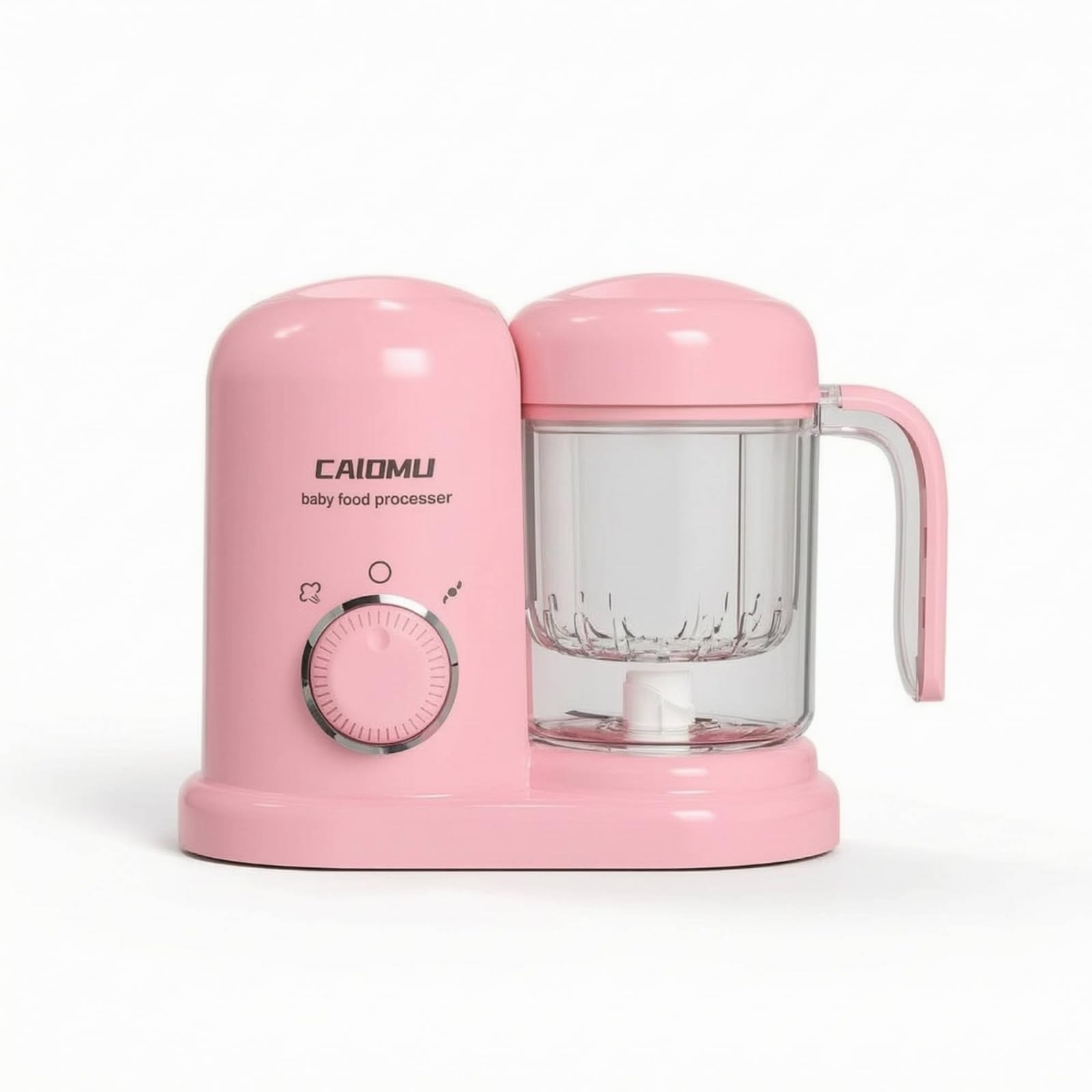 Vaporizzatore e Frullatore in un Singolo Apparecchio Resistente Cuocipappa Regolabile Elettrodomestico per Svezzamento, color to 2, Spina Piatta Standard Europea