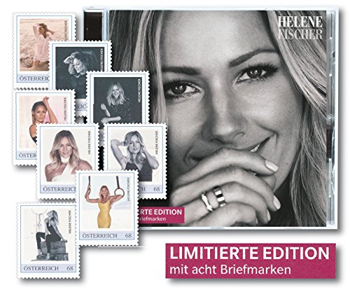 Preisvergleich Produktbild Österreichische Post / Helene Fischer / Limitierte Edition / CD mit Acht spektakuläre Briefmarken Sängerin / Porträtfotos / deutsche Schlagersängerin