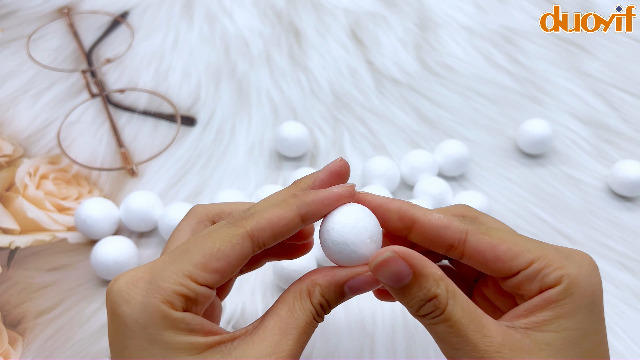 200 Boules En Polystyrène Blanc 2cm - Pour Artisanat, Décoration, Projets Créatifs