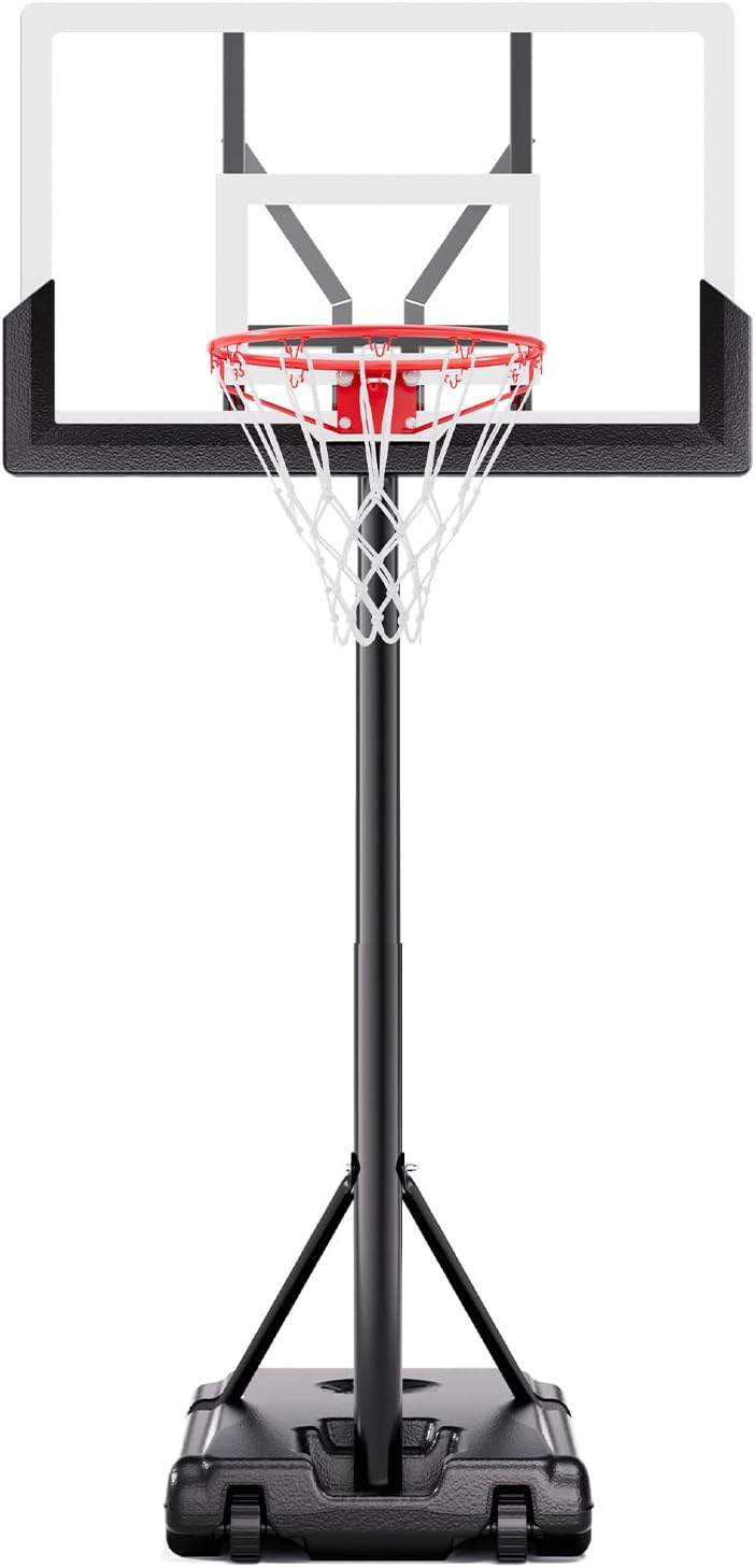 Mayfire adjustable basketball hoop (4.8-10ft) portable