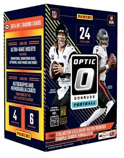 2024 Panini Donruss Optic Football Sealed Blaster Box (6 Packs/Box)