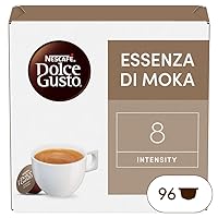 NESCAFÉ DOLCE GUSTO Espresso Essenza di Moka Caffè, 6 Confezioni da 16 Capsule (96)