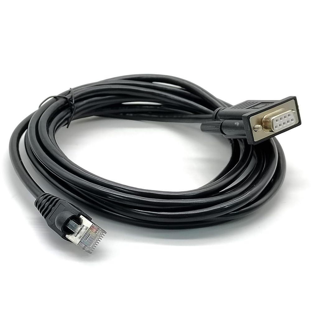 TLS2200 Printer Cable DB9 RS232 Serial to RJ22 Adapter Cable PC to Printer Cable TLS2200 PC(1.8M)