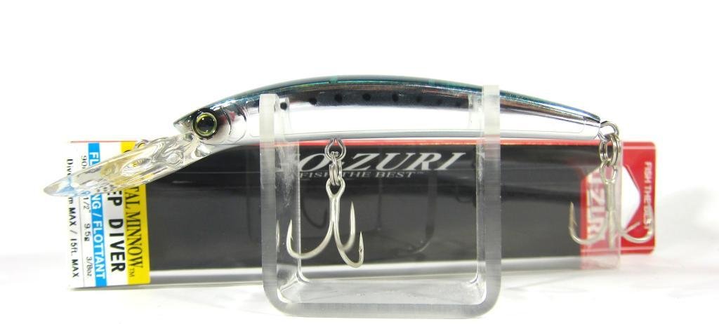 Yo-Zuri Crystal Minnow Deep Diver Floating Sahte Balığı Hsiw 90 Mm