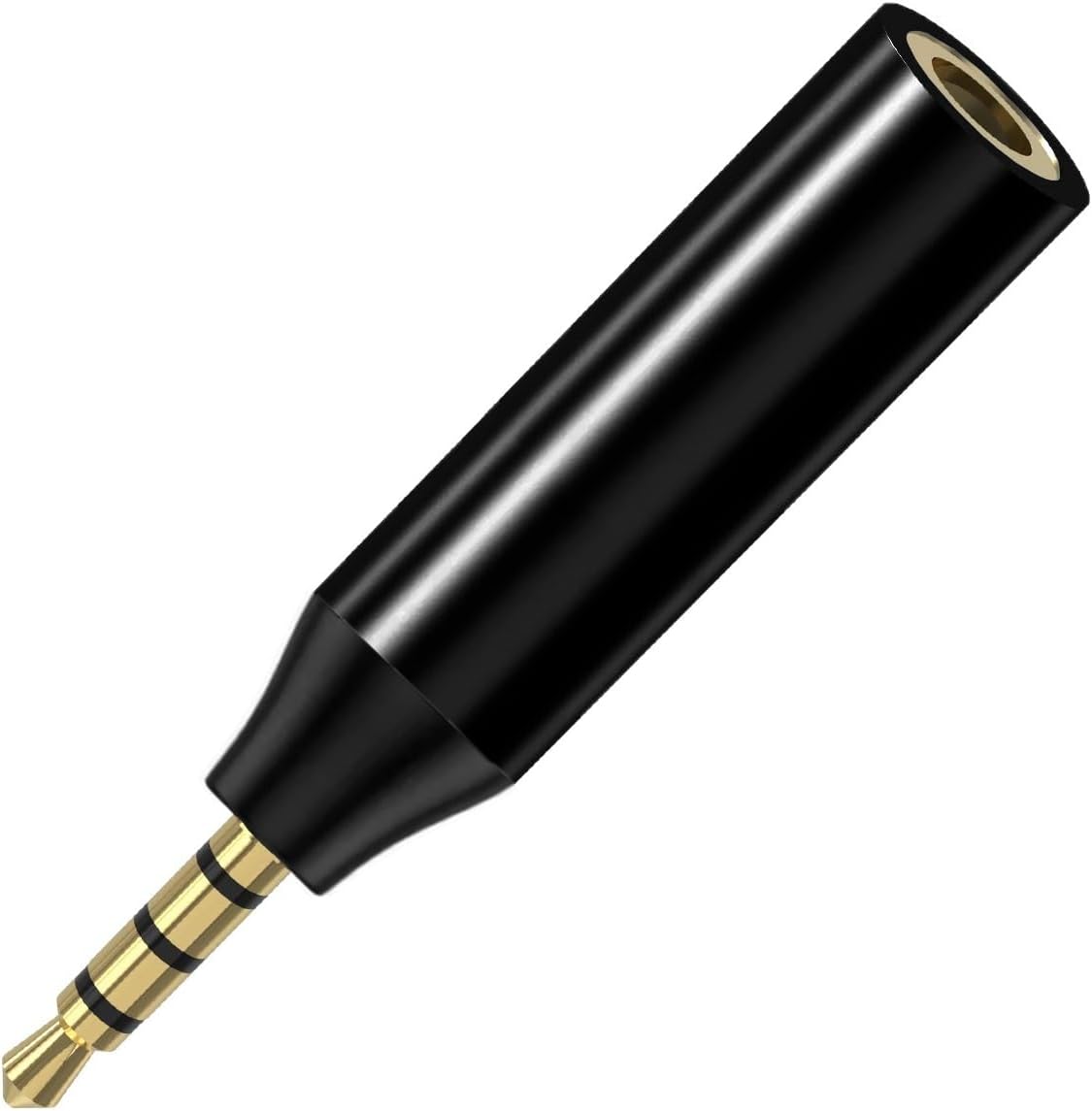 2.5mm Male to 3.5mm Female Audio Adapter Converter Headphone Earphone Headset 3 Ring Jack – Stereo or Mono