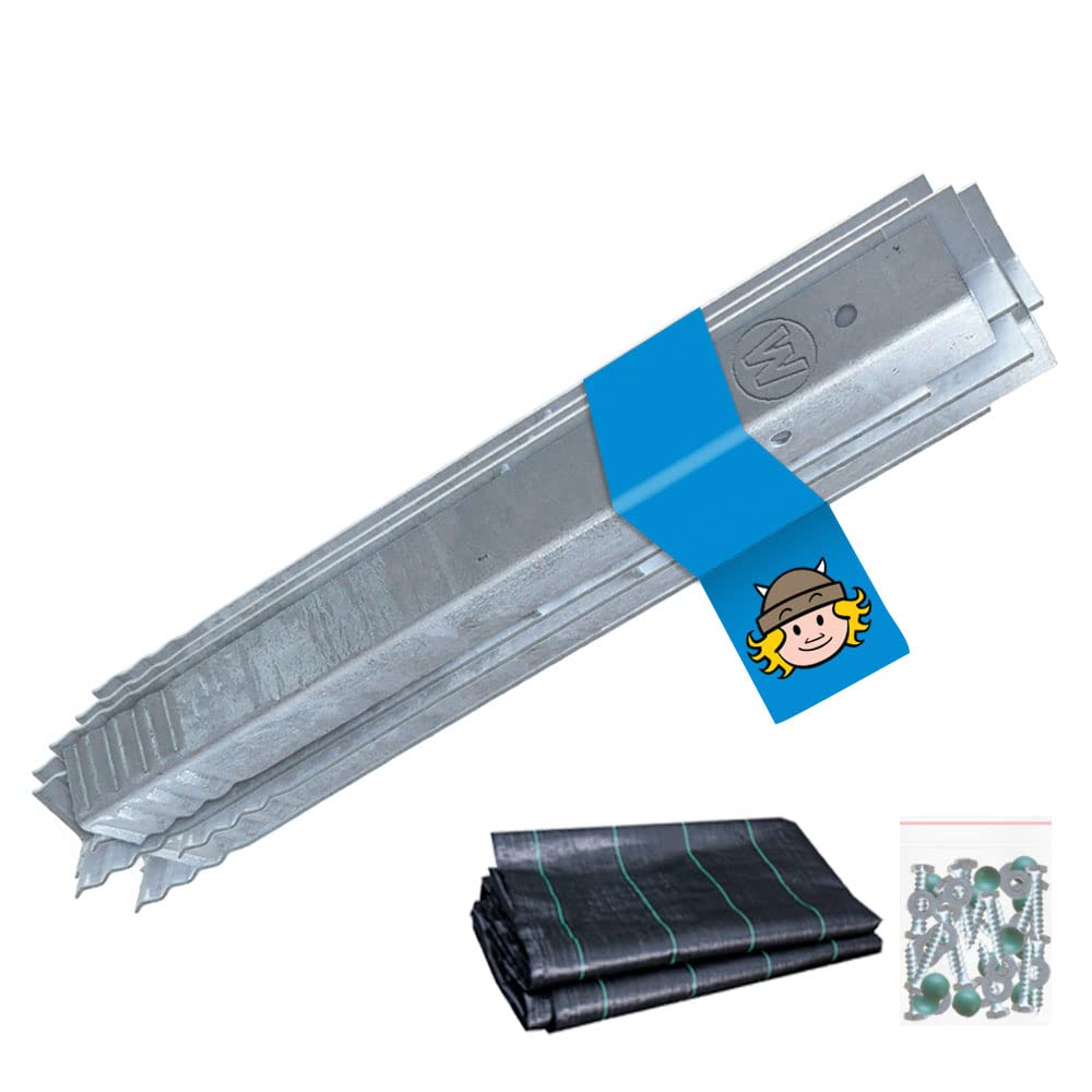Wickey SolidLock Lot de 20 ancrages d'angle Acier galvanisé à Chaud
