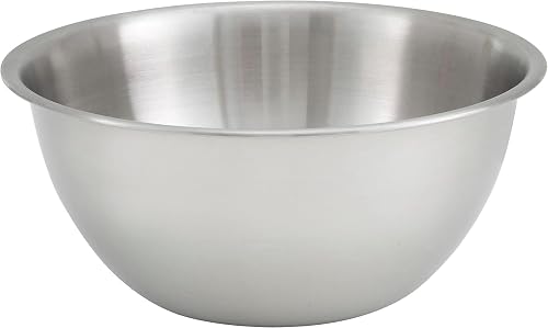 SKY-TOUCH 1Pcs 3.5L Stainless Steel Mixing Bowl : Eco Friendly Reusable Meal Prep Food Storage Organizers with 2L Graduations Dishwasher-Safe for Cooking Baking Marinating Serving Food Salad