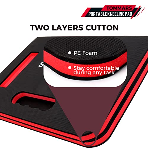 TOMMARS Thick Kneeling Pad 0.9 Inch, Kneeling Pad For