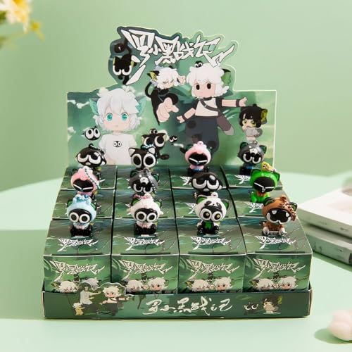 羅小黒戦記 フィギュア ランダムボックス 一箱12個入り シャオへイ アニメ グッズ 可愛い 小型 萌え 子供 プレゼント [並行輸入品]