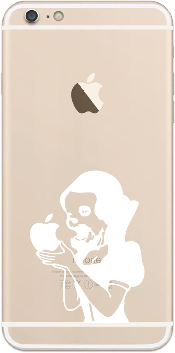 Amazon カインドストア Iphone 8 Iphone 8 Plus アイフォン アイホン スマホ ステッカー シール 白雪姫 ゾンビ プリンセス ホワイト M729 W スキンシール 通販