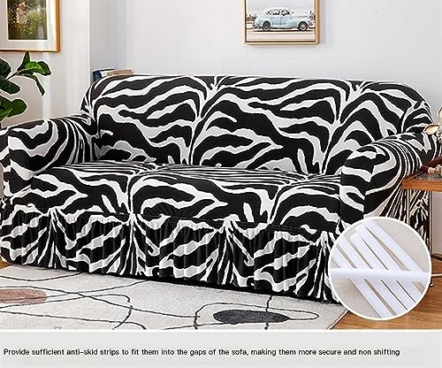 Printed Sofa Cover for 1/2/3/4 Seater Furniture Blue Deer Design Stretch Slipcovers Armchairs Universal Recliner Chair Covers Protective Corner 190 230cm - Image 6