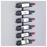 Organize Kitchen Display Simple Storageall Rack -All-Mounted Bottle Holder - Kitchen Bar Organization for or Spirits, Black/Commercial Cellars Clubs