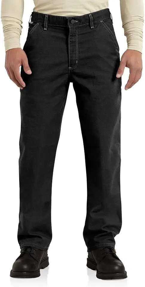 Carhartt Flame Resistant Washed Dungaree Black