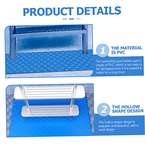Alfombrilla antideslizante para escalera de piscina miniatura 6