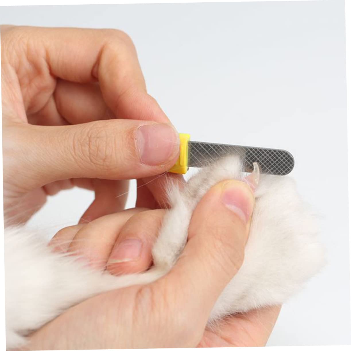 Sosoport 3piezas Cortauñas Profesional para Luz Led Tijeras para De Uñas y Gatos Diseño Ergonómico y