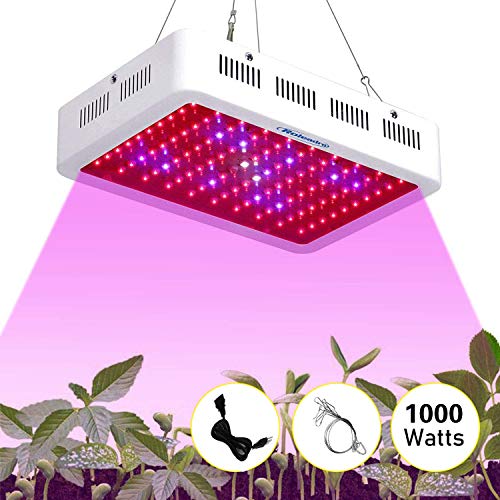 Led Grow Light,Roleadro 1000W Full Spectrum Plant Growing Lights for Indoor Plants Hydroponic Vegetables and Flowers
