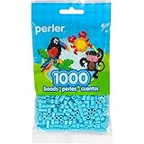 Perler 80-15216 Fuse Beads for Crafts, 1000pcs, Sky Blue