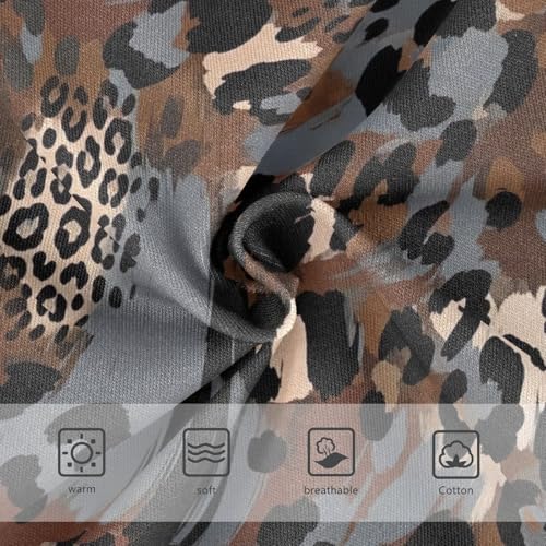 Animal Print Leopard Spots Underwear Toddler Girl, Cotton Girls Underwear, 2T–8 Years3