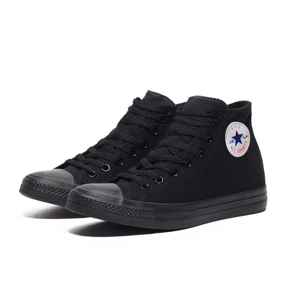 TrenDuty Womens Long High Top Canvas Sneakers (Black) 3 UK (B09VJ12FCP) Amazon Price History, Amazon Price Tracker