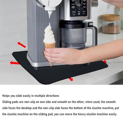 Alfombrilla antideslizante de goma para máquina de slushie Sliding Pad, accesorio para NC701 Slush Maker miniatura 3