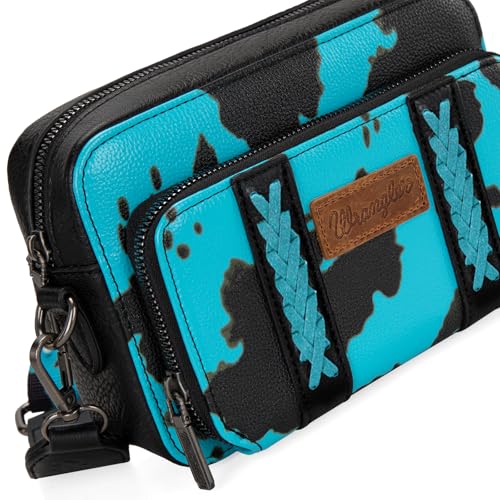 Image of Wrangler Crossbody Bag for Women Western Cowgirl Crossbody Purses with Guitar Strap