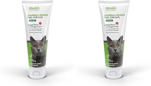 Miniatura 17 de Tomlyn Gel de remedio de bolas de pelo con hierba gatera para gatos, 4.25 onzas