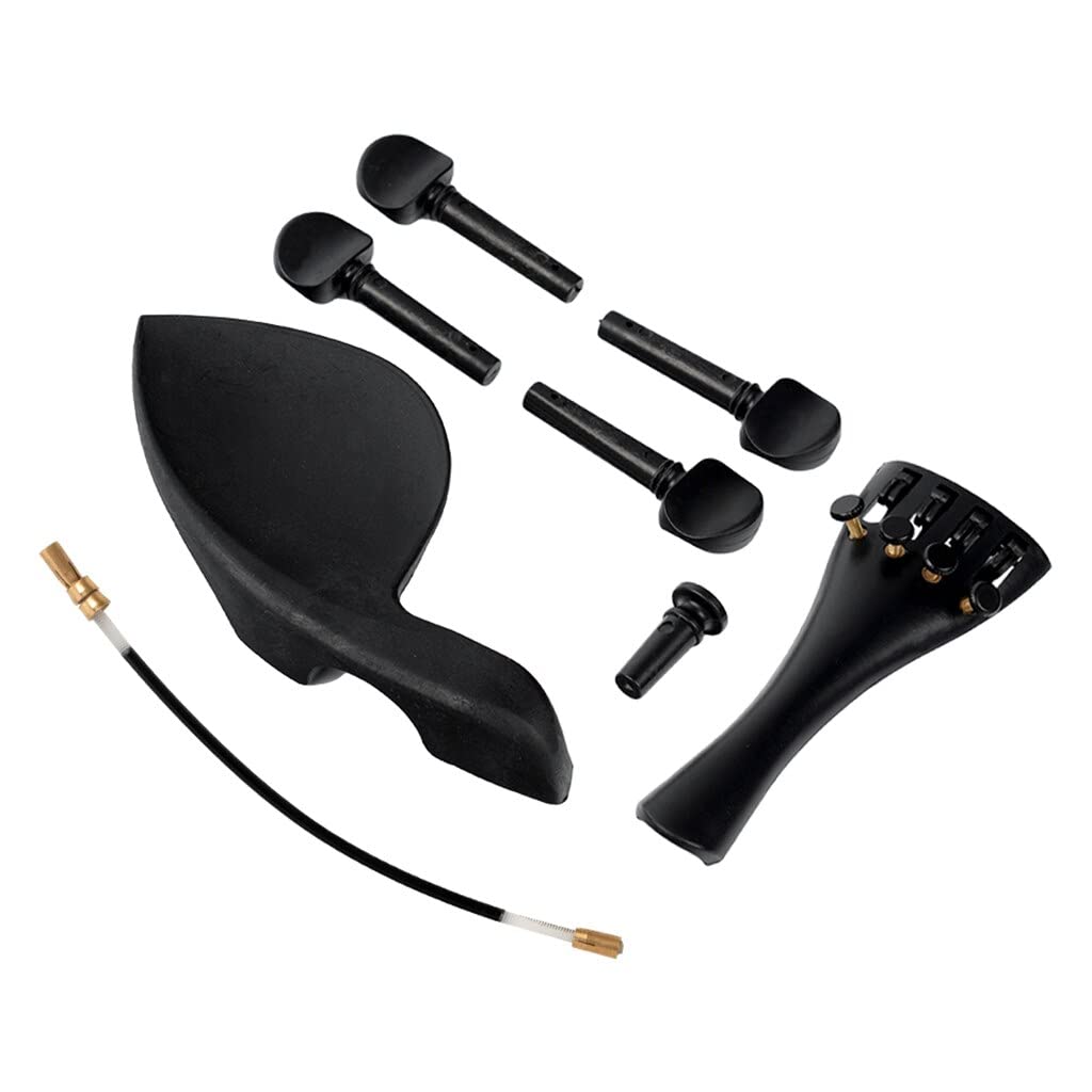 ヴァイオリン 部品セット あごあて テールピース エンドピン ペグ 楽天市場】バイオリン用 フィッティングセット (ペグ、あご当て