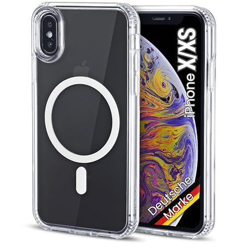 Magneti extra forti: la custodia magnetica per iPhone X è progettata in modo ottimale per l'utilizzo di accessori MagSafe. I magneti N52 integrati consentono una facile ricarica wireless e un fissaggio sicuro, ad esempio ai supporti per auto.