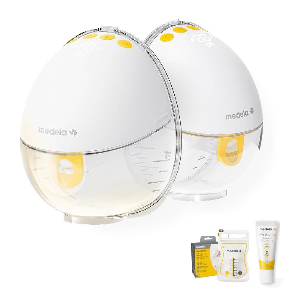 Amazon.co.jp: メデラ 搾乳機 電動 両胸用 モーションインブラ ハンズ