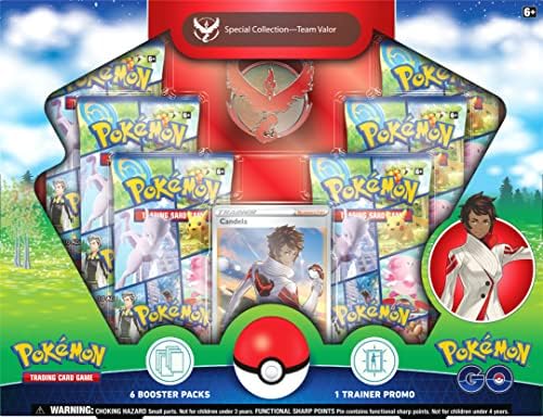 Box Collection pokémon GO Team Valor Edition (Ing)