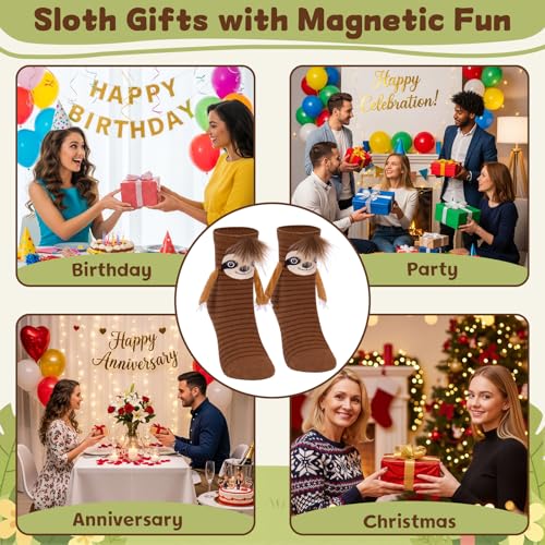 Save on FunisFun Magnetic Sloth Socks with Code DJUEURH6 - Image 6