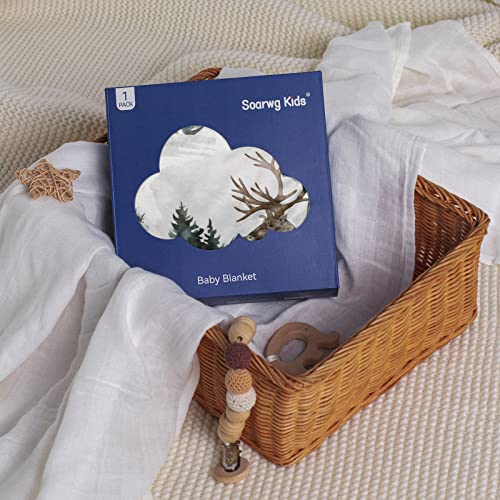 Soarwg Kids TZ020 Baby Blanket Unisex Newborn, Super Soft Comfy Blankets, For Toddler Baby Nursery Bed Blanket Stroller Crib Shower Gifts thumb #5