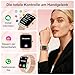 LODIMEKE Smartwatch Herren Damen Telefonfunktion Blutdruck Herzfrequenz Schlaf, 1.96’’ AI Fitnessuhr 100+ Sportmodi, IP67 wasserdichte Schrittzähler Wecker Taschenrechner Visitenkarte iOS Android