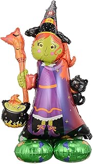 ハロウィン 飾り付け 風船 バルーン 装飾 パーティー デコレーション 壁飾り 小物 部屋 飾り インテリア パーティーグッズ かぼちゃ クモ コウモリ ミイラ 魔女 ゴースト お化け屋敷 クロスボーン棺桶 (type L)