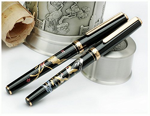 Amazon | プラチナ万年筆 万年筆 美巧 近代蒔絵 鳳凰 中字 PTL-12000M