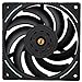 Produktbild Thermalright TL-K12 120mm CPU-Kühlerlüfter, Computergehäuselüfter, 4PIN PWM-Steuerung, 2150 U/min, PC-Leistungslüfter für S-FDB-Lager, Winddrucklüfter (Schwarz)