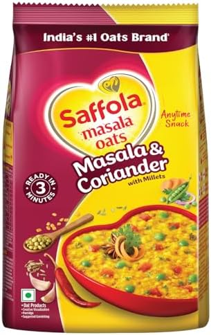 Saffola Masala Oats - Masala And Coriander, 500 gmm